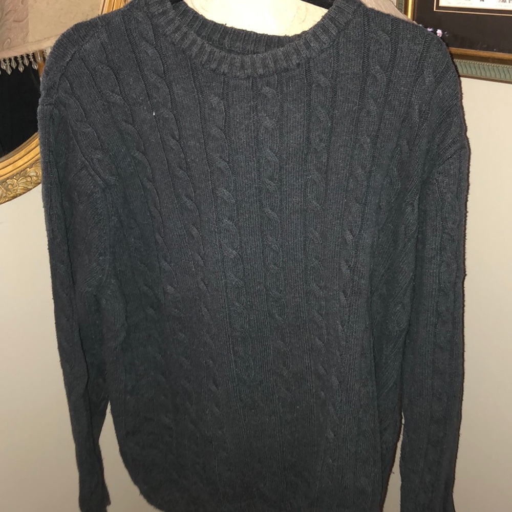 Charcoal gray sweater
